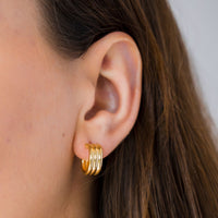 BO 1585 Earrings - Black Velvet