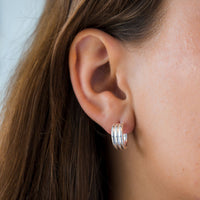 BO 1585 Earrings - Black Velvet