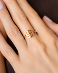Be Intuitive Ring - Love Me First Beblue Bijoux gold