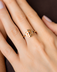Be Intuitive Ring - Love Me First Beblue Bijoux gold