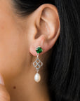 BO1604 Silver Earrings - Haute Joy Collection
