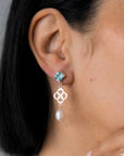 BO1604 Silver Earrings - Haute Joy Collection