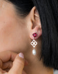 BO1604 Silver Earrings - Haute Joy Collection