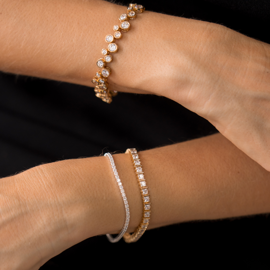Be Twinkling Tennis Bracelet - Dress To Impress