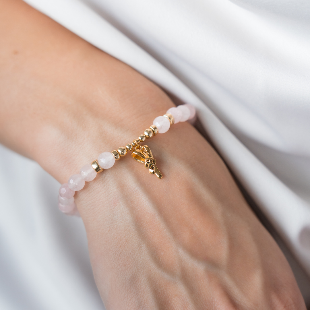Be Optimistic Bracelet - Pretty in Pink
