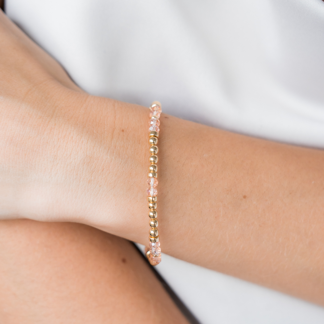 Be a Warrior Bracelet - Pretty in Pink