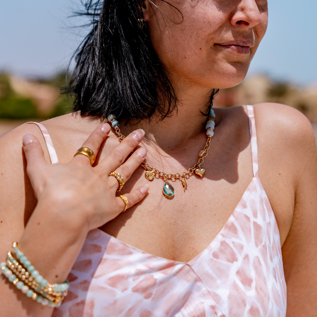 BE AZURE NECKLACE - SAINT-BARTH