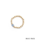 Classic Crystal Elastic Ring
