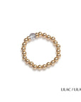 Classic Crystal Elastic Ring