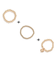 Ring Signature Set - Timeless Beblue Bijoux