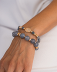 Bracelet Be Great - Happy In Grey