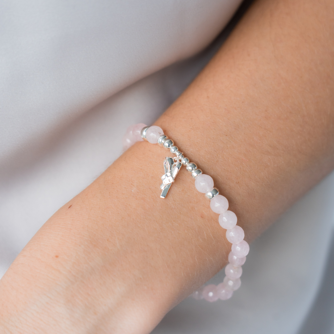 Be Optimistic Bracelet - Pretty in Pink