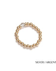 Classic Crystal Elastic Ring