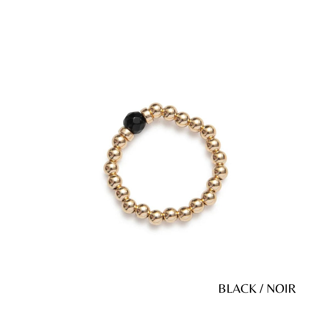 Classic Crystal Elastic Ring