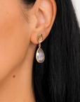 Earrings 1618 - Happy In Grey