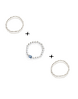 Ring Signature Set - Casual Beblue Bijoux