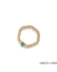 Classic Crystal Elastic Ring