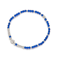 Be Alive Silver Bracelet - Vibrant Diwali