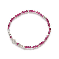 Be Alive Silver Bracelet - Vibrant Diwali