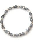 Be Alluring Bracelet - Happy in Grey