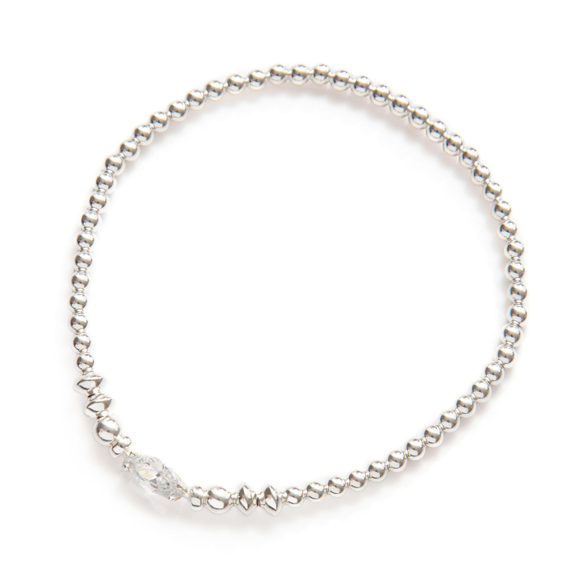 Be Fashionable Silver Bracelet - Haute Joy Collection