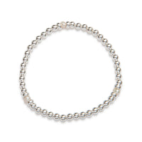 be fond women's bracelet sterling silver 14kt gold vermeil freshwater pearl handcrafted in canada