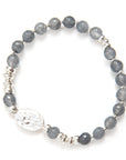 Bracelet Be Great - Happy In Grey