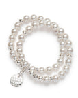 be luminous women's bracelet mother-of-pearl sterling silver 14kt gold vermeil handcrafted in canada