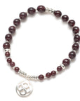 Be Mysterious Bracelet - Red Velvet Beblue Bijoux