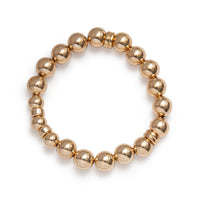 be bold 10mm women's bracelet sterling silver 14kt gold vermeil handcrafted in canada