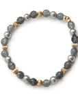Be Alluring Bracelet - Happy in Grey