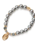 Be Brillant Bracelet - Happy in Grey