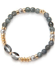 Be Chic Bracelet - Happy In Grey