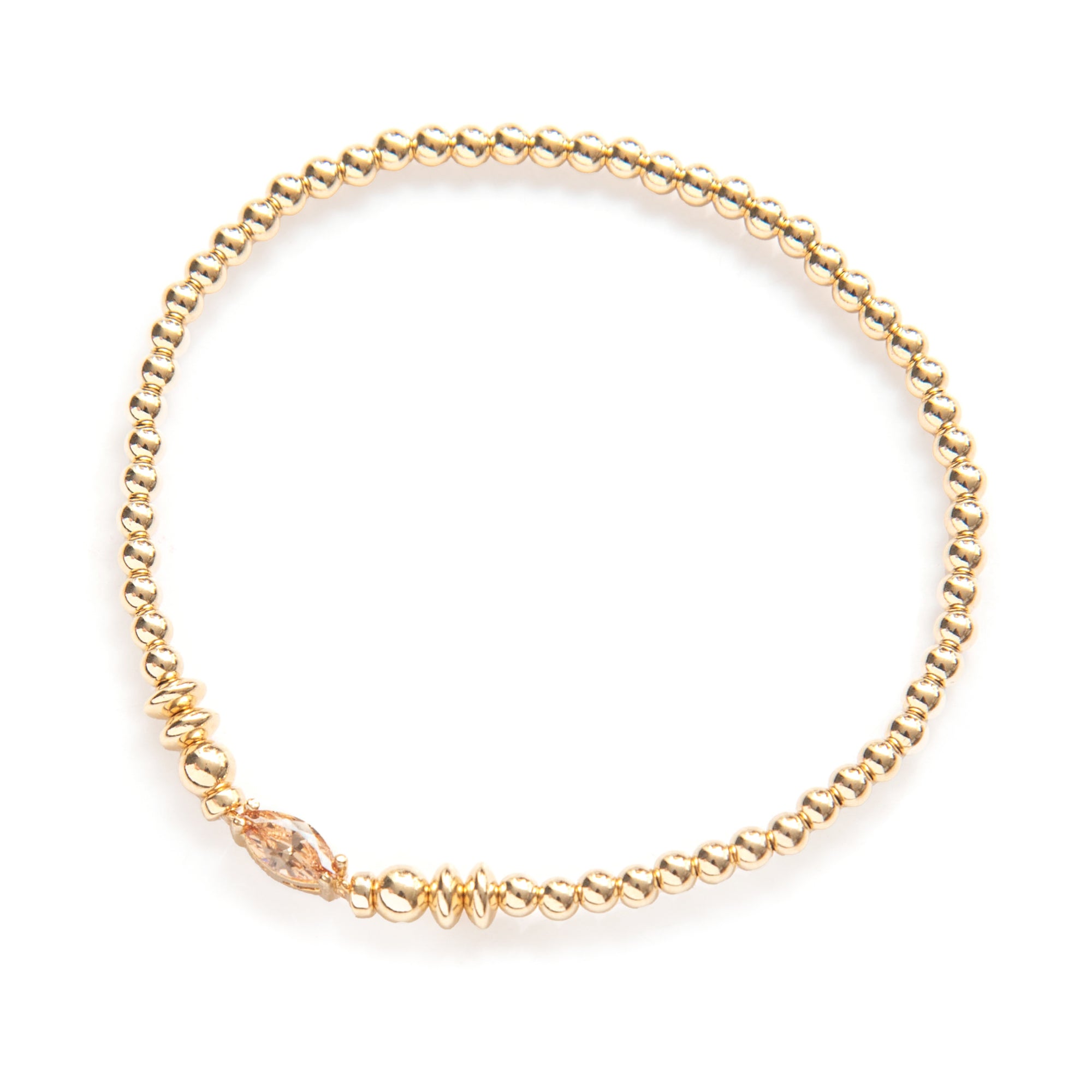 Be Fashionable Gold Bracelet - Haute Joy Collection