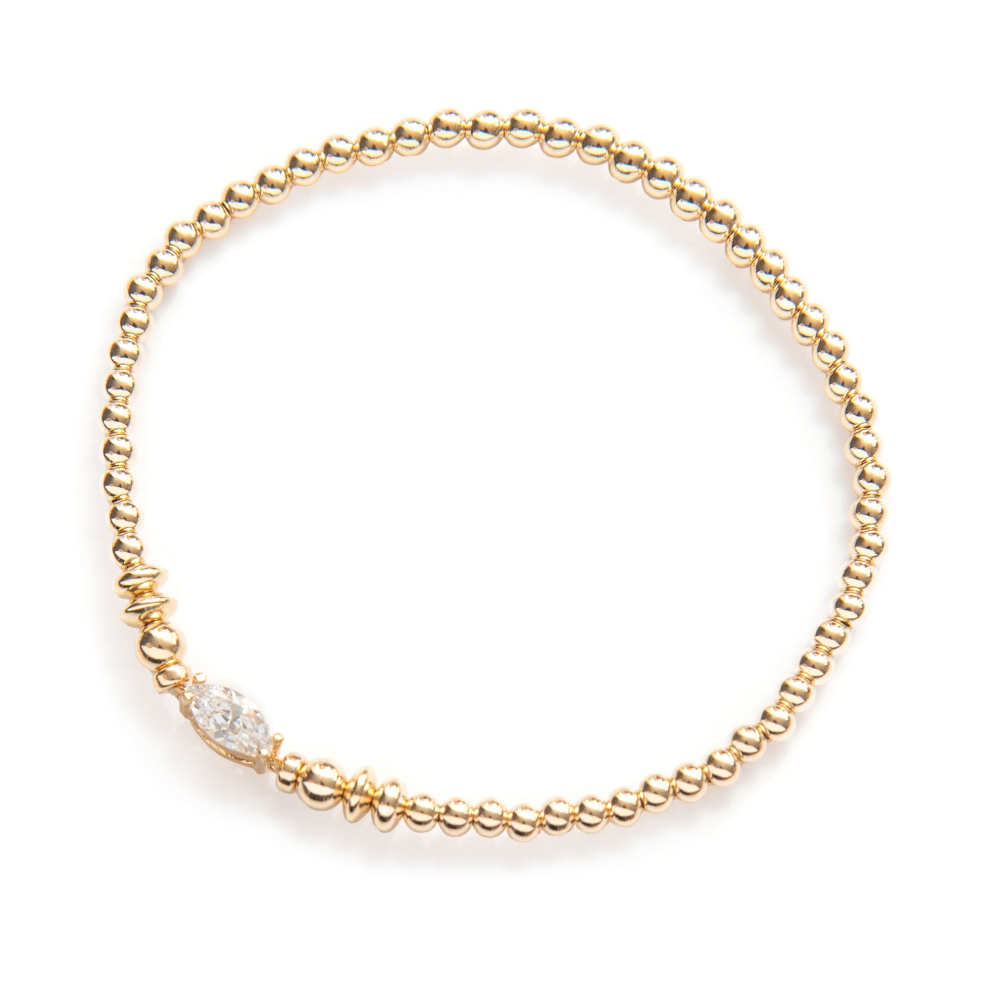 Be Fashionable Gold Bracelet - Haute Joy Collection