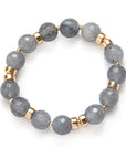 Bracelet Be Fearless - Happy In Grey