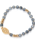 Bracelet Be Great - Happy In Grey
