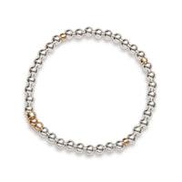 be humble women's bracelet sterling silver 14kt gold vermeil handcrafted in canada