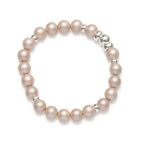 be timeless women's bracelet sterling silver 14kt gold vermeil mother-of-pearl handcrafted in canada