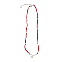 Be Vibrant Silver Necklace - Vibrant Diwali