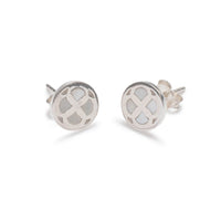 bo 1504 women's earrings sterling silver 14kt gold vermeil mother-of-pearl handcrafted in canada