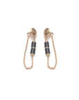 BO 1588 Earrings - Black Velvet