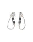 BO 1588 Earrings - Black Velvet