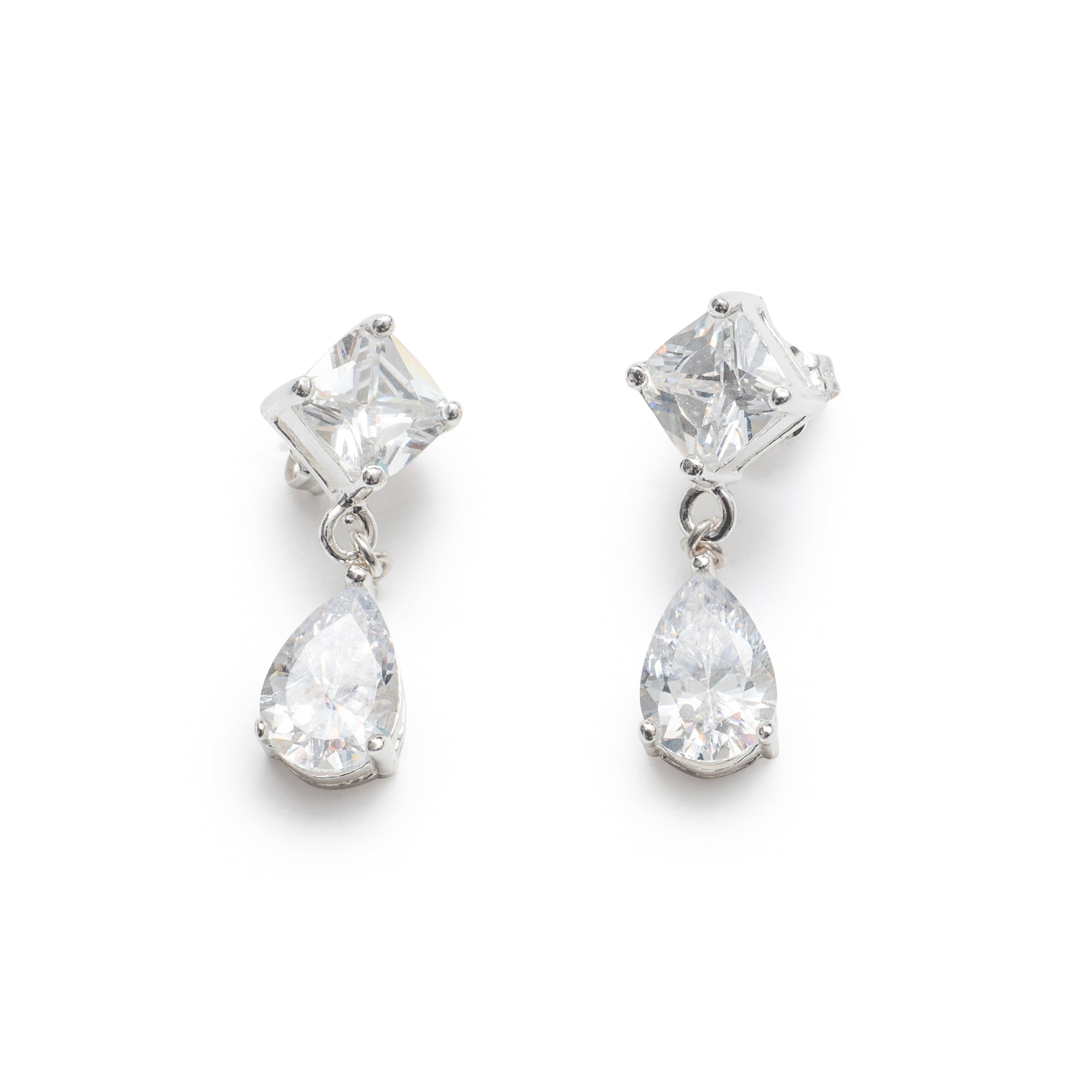 BO1603 Silver Earrings - Haute Joy Collection