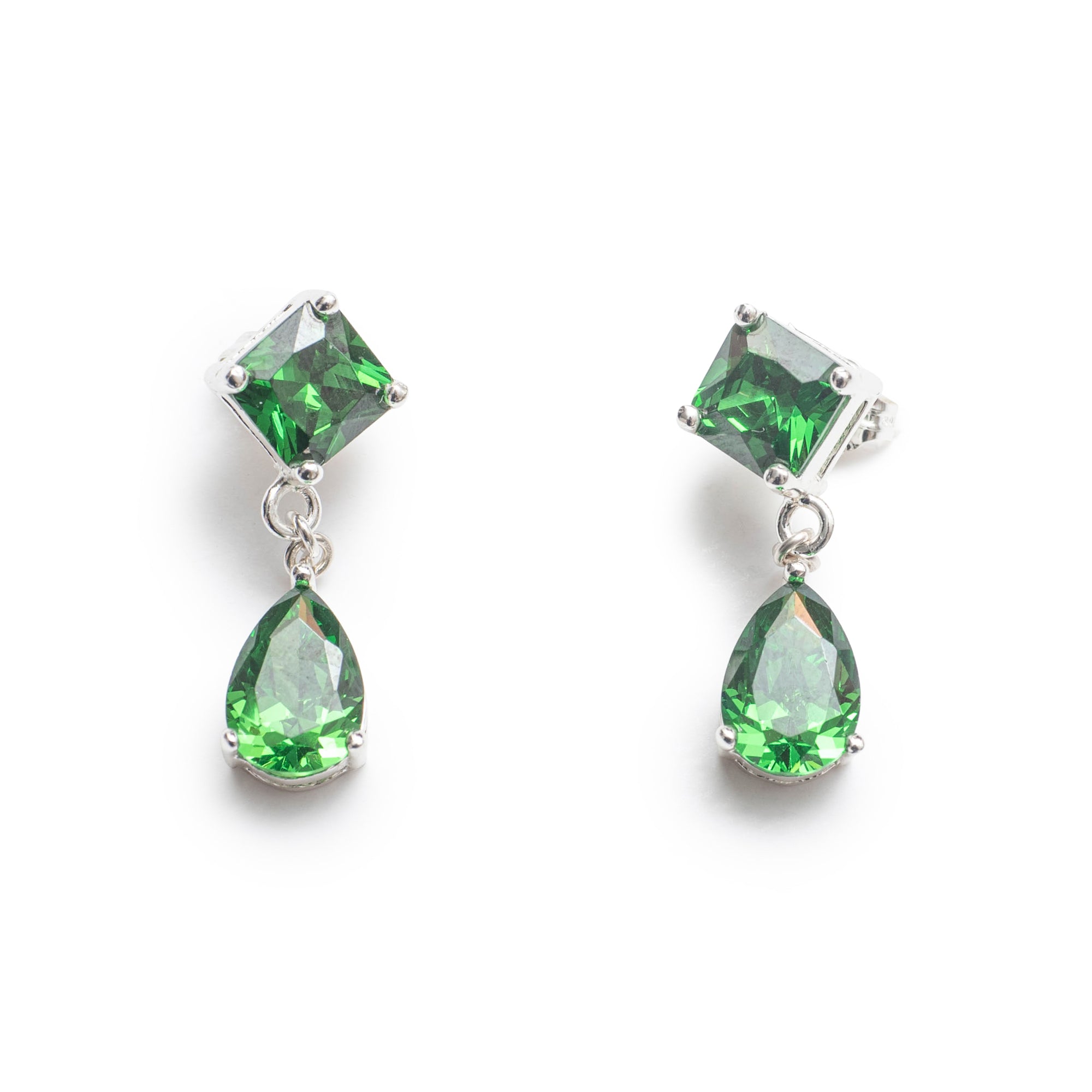BO1603 Silver Earrings - Haute Joy Collection
