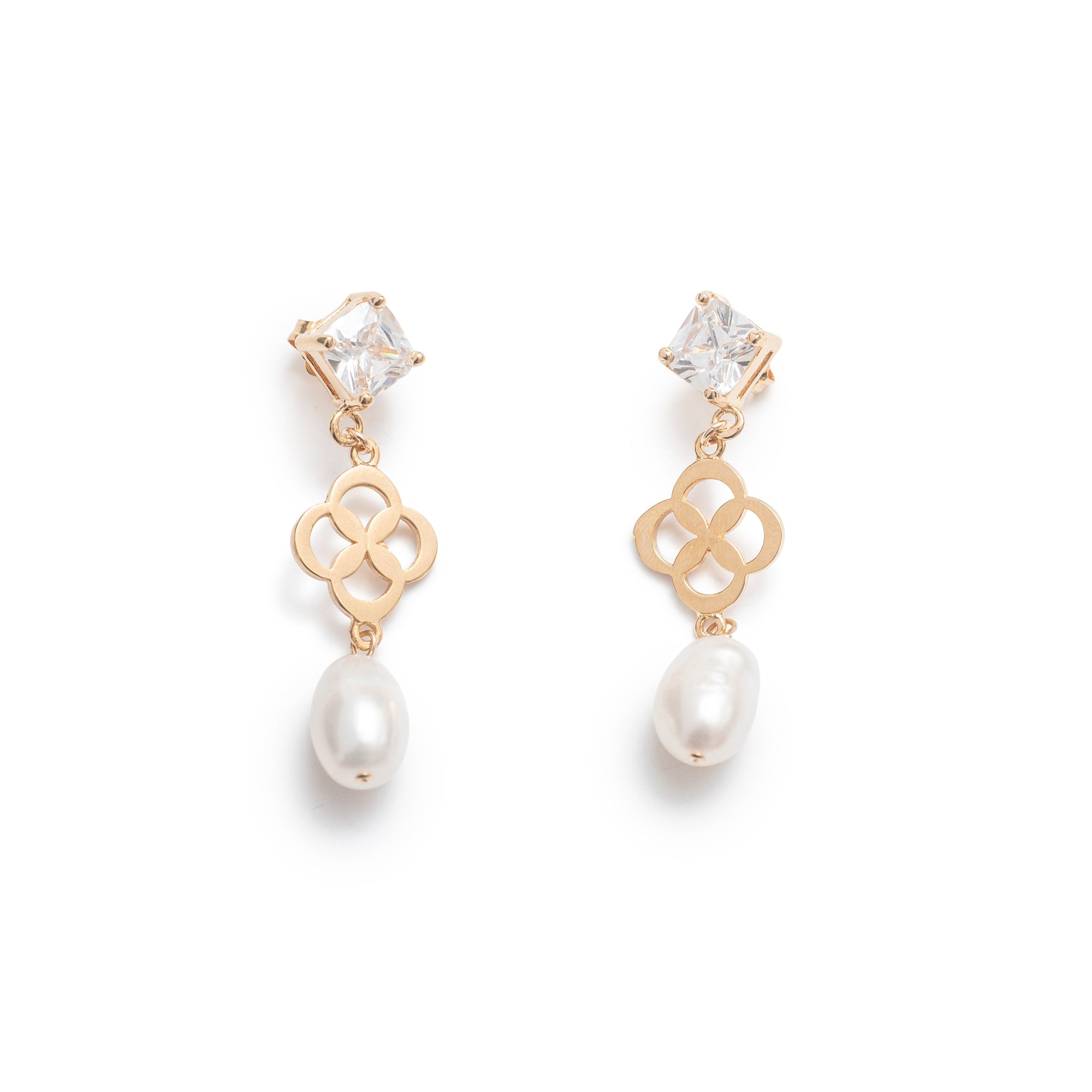 BO1604 Gold Earrings - Haute Joy Collection