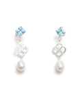 BO1604 Silver Earrings - Haute Joy Collection