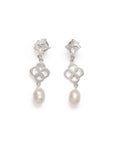 BO1604 Silver Earrings - Haute Joy Collection