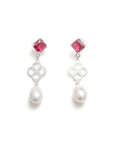 BO1604 Silver Earrings - Haute Joy Collection