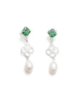 BO1604 Silver Earrings - Haute Joy Collection